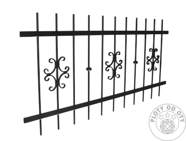 Kovový plot Standard TVL SP26 HARMONY
